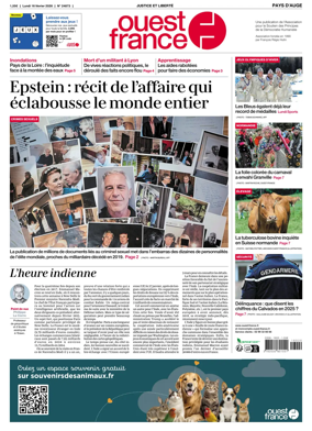 Cover of Ouest France (Pays d'Auge)