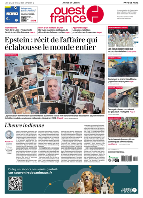 Cover of Ouest France (Pornic / Pays de Retz)
