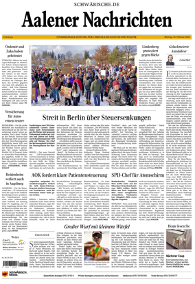 Cover of Aalener Nachrichten