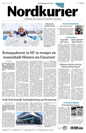 Cover of Demminer Zeitung