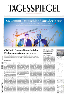 Cover of Der Tagesspiegel