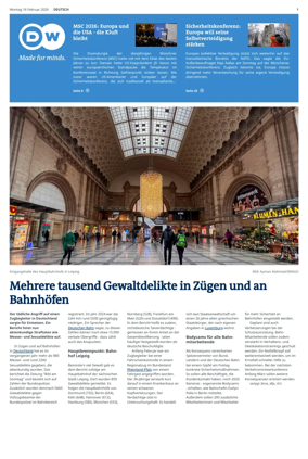 Cover of Deutsche Welle (German edition)