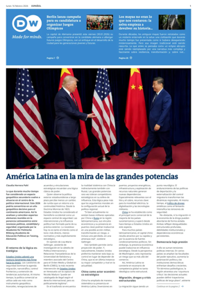 Cover of Deutsche Welle (Spanish edition)
