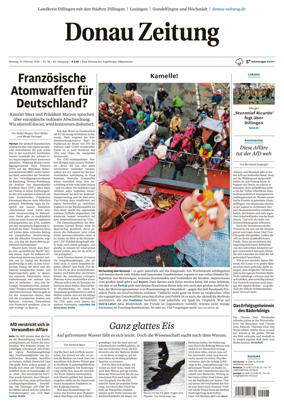 Cover of Donau Zeitung