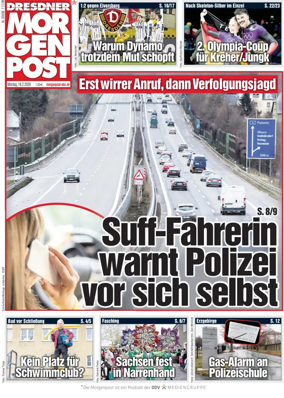 Cover of Dresdner Morgenpost
