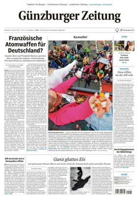 Cover of Guenzburger Zeitung