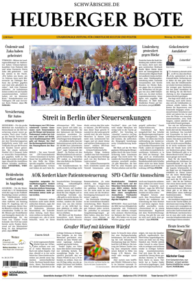 Cover of Heuberger Bote