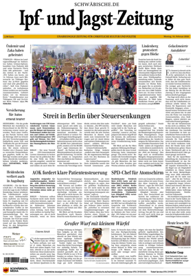 Cover of Ipf- und Jagst-Zeitung