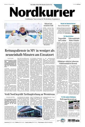 Cover of Neubrandenburger Zeitung