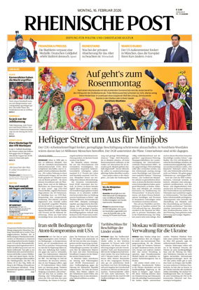 Cover of Rheinische Post Kleve