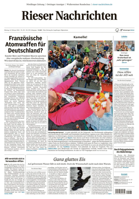 Cover of Rieser Nachrichten