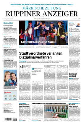 Cover of Ruppiner Anzeiger