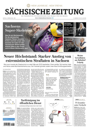 Cover of Sachsische Zeitung (Weiswasser)