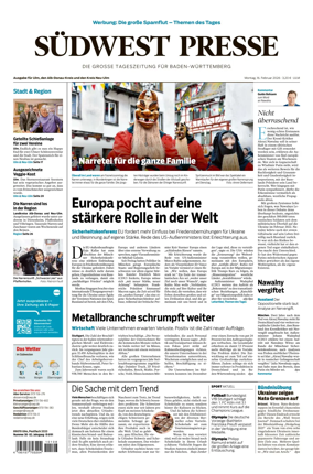 Cover of Sudwest Presse