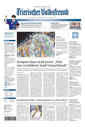 Cover of Trierischer Volksfreund