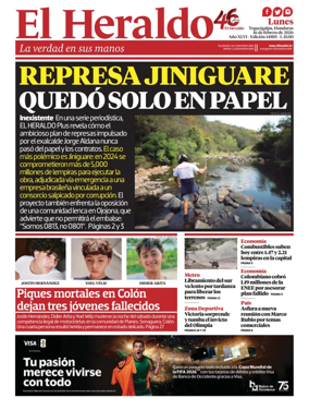 Cover of Diario El Heraldo