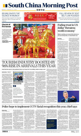Cover of South China Morning Post