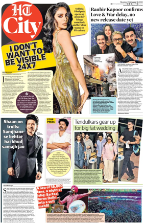 Cover of Hindustan Times (Chandigarh) - City