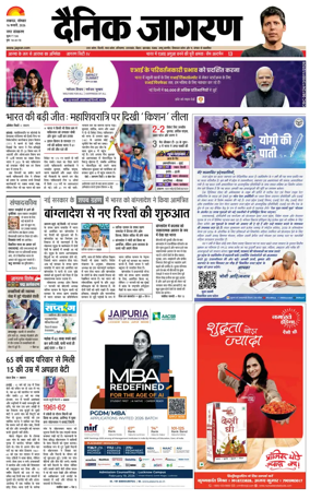 Cover of Dainik Jagran - Lucknow