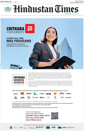 Cover of Hindustan Times (Amritsar)