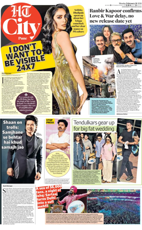 Cover of Hindustan Times (Pune) - Cafe