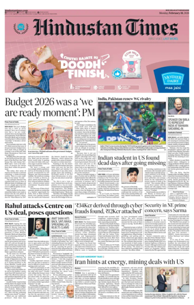 Cover of Hindustan Times Uttarakhand