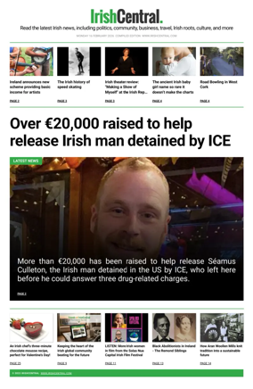 Cover of Irish Central