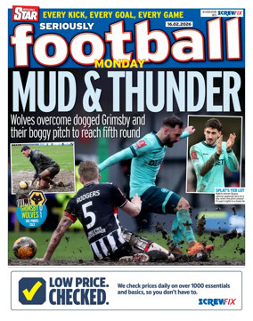 Cover of Irish Daily Star - Fanatic