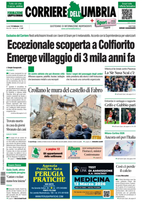 Cover of Corriere dell Umbria
