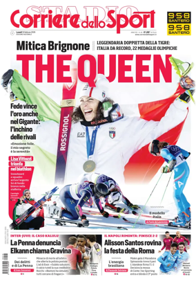 Cover of Corriere dello Sport