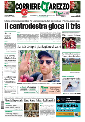 Cover of Corriere di Arezzo