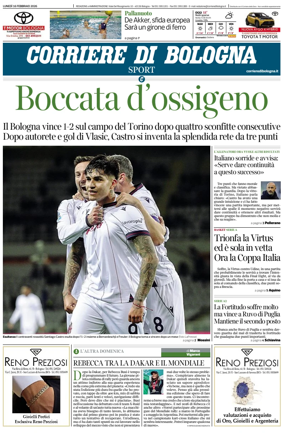 Cover of Corriere di Bologna