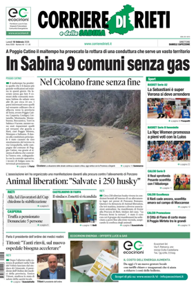 Cover of Corriere di Rieti