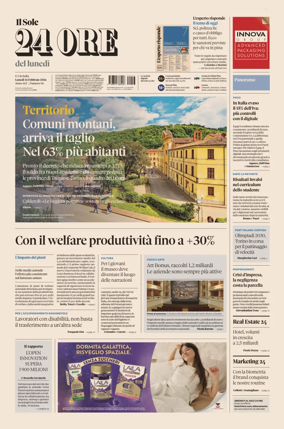 Cover of Il Sole 24 Ore