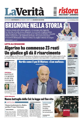 Cover of La Verita (Italia)