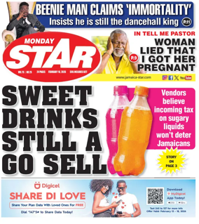Cover of The Star (Jamaica)