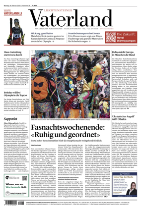 Cover of Liechtensteiner Vaterland