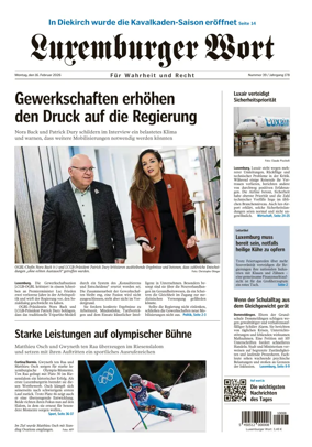 Cover of Luxemburger Wort