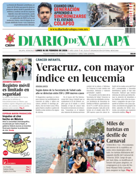 Cover of Diario de Xalapa