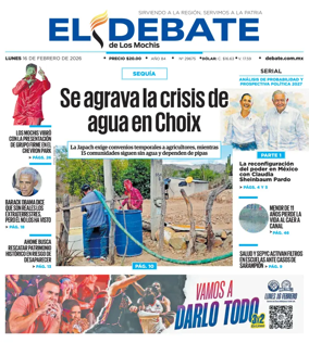 Cover of El Debate de Los Mochis