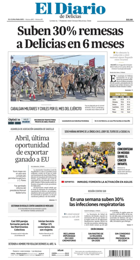 Cover of El Diario de Delicias