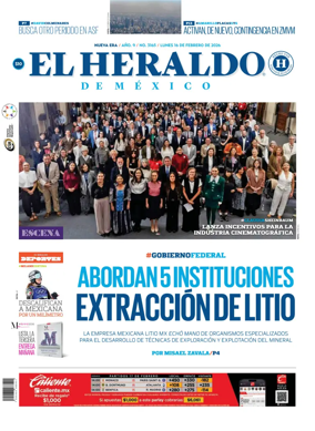 Cover of El Heraldo de Mexico