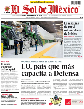 Cover of El Sol de Mexico