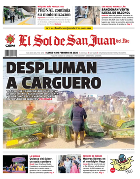 Cover of El Sol de San Juan del Rio