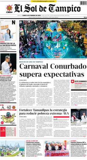 Cover of El Sol de Tampico