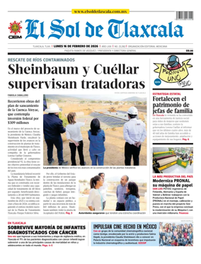 Cover of El Sol de Tlaxcala