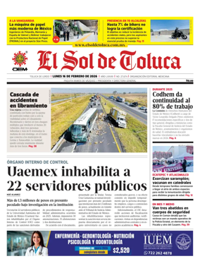 Cover of El Sol de Toluca