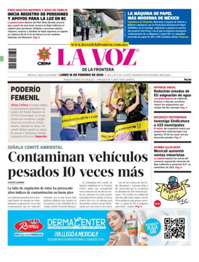 Cover of La Voz de la Frontera