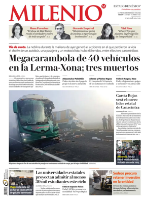 Cover of Milenio Edo de Mexico