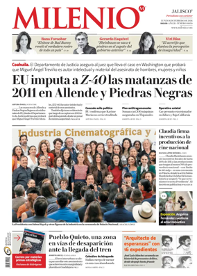 Cover of Milenio Jalisco